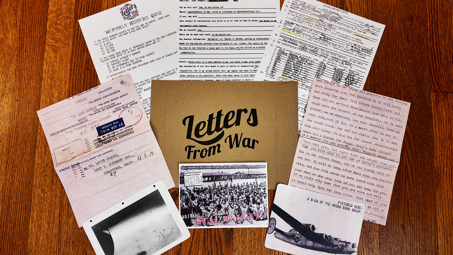 Letters From War - The Monthly History Package