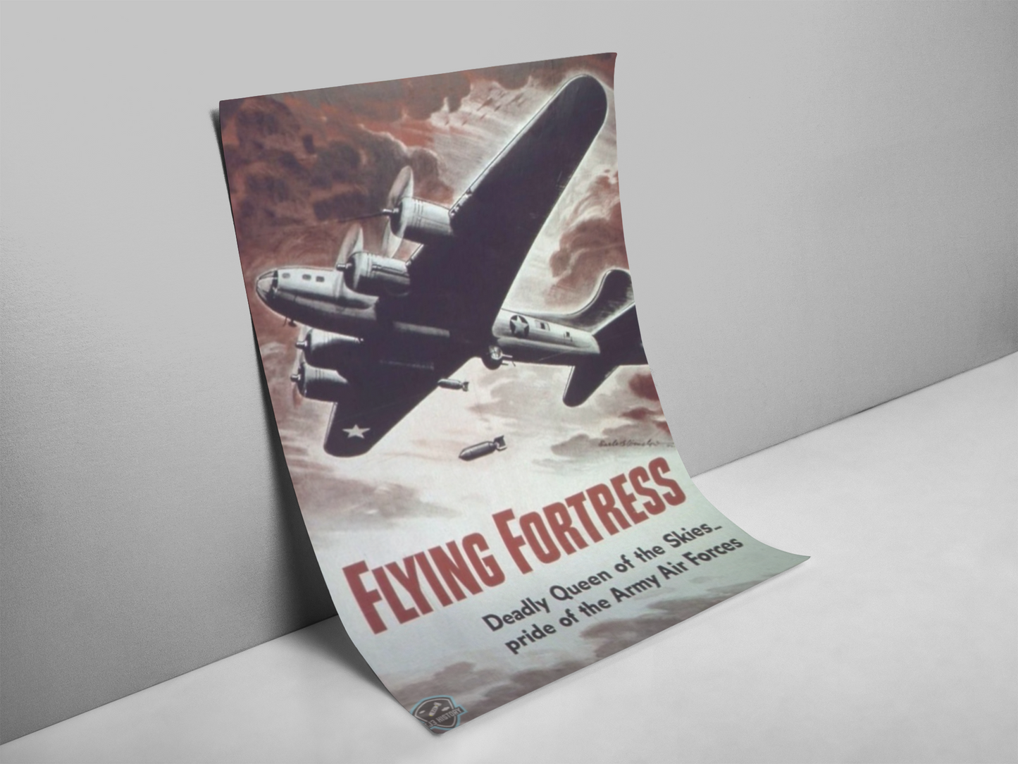 "Flying Fortress" Poster